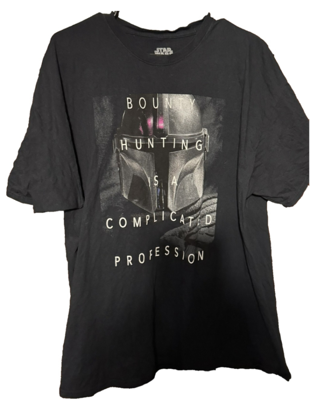 Star Wars Mandalorian Comic Book T-Shirt Men Size 2XL Black